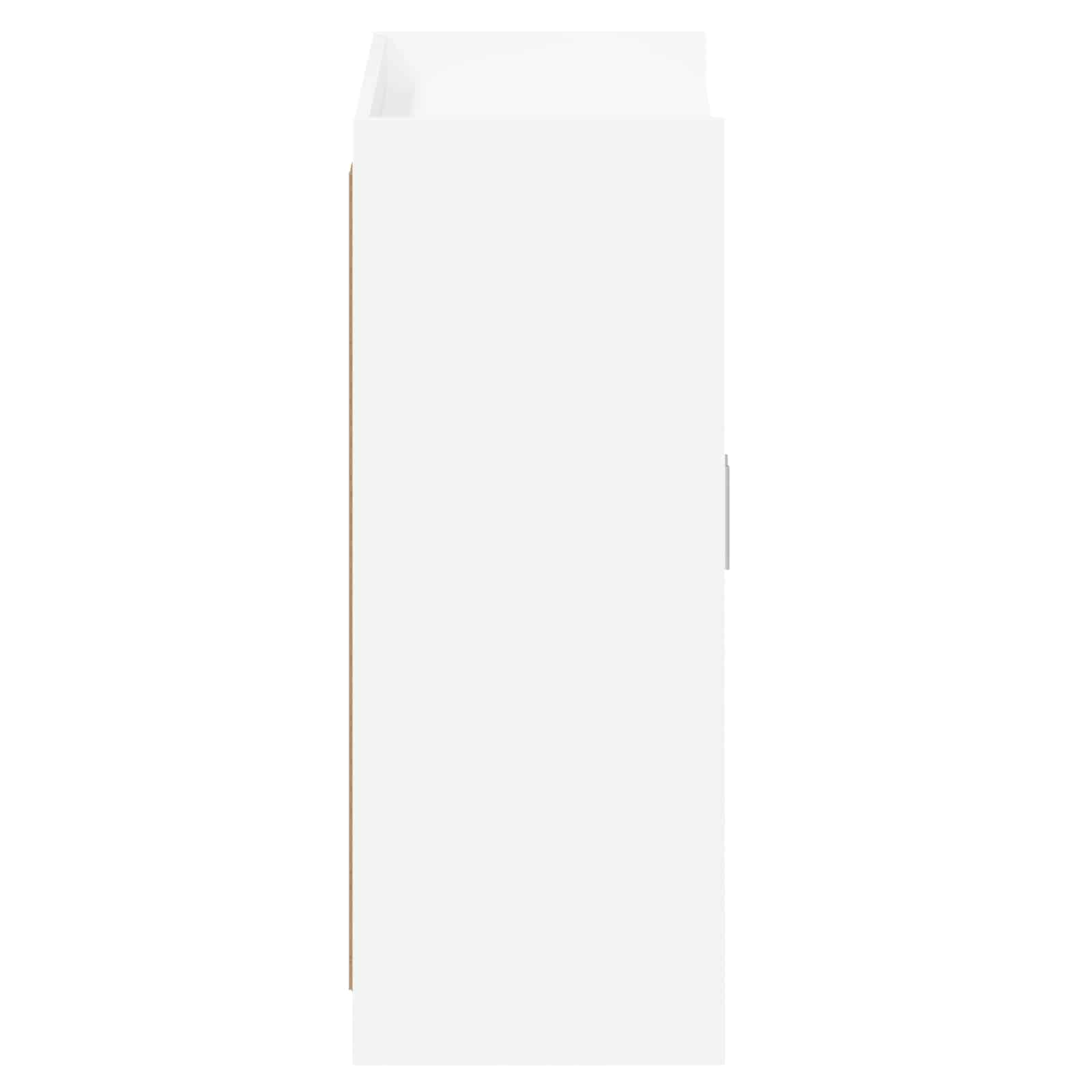 Schoenenkast met opslag Wit 73,5 x 36 x 92 cm Bewerkt hout