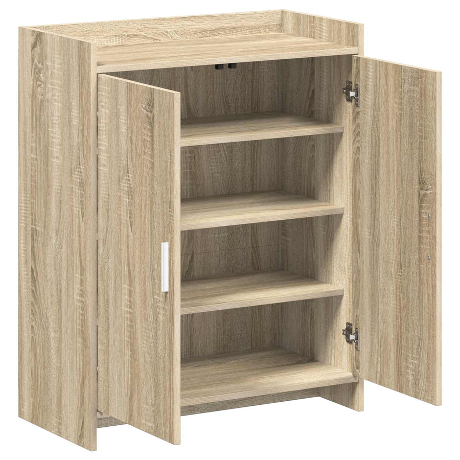 Schoenenkast Sonoma Eiken 73,5 x 36 x 92 cm Bewerkt hout