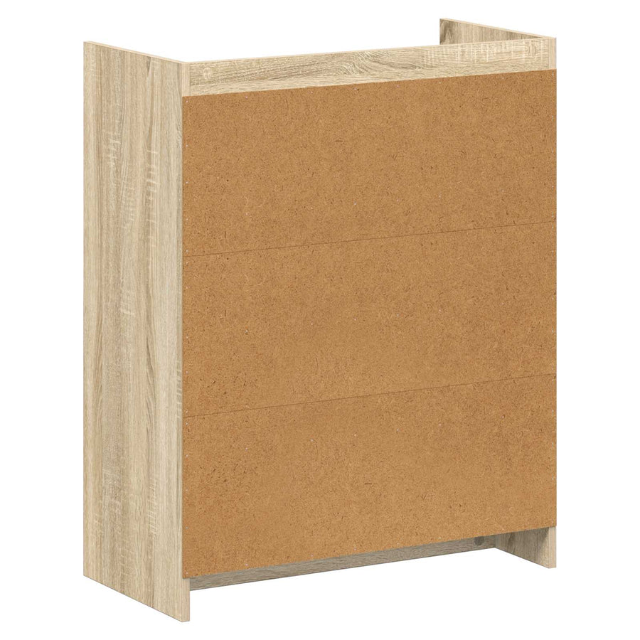 Schoenenkast Sonoma Eiken 73,5 x 36 x 92 cm Bewerkt hout