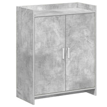 Schoenenkast Betongrijs 73,5 x 36 x 92 cm Bewerkt hout