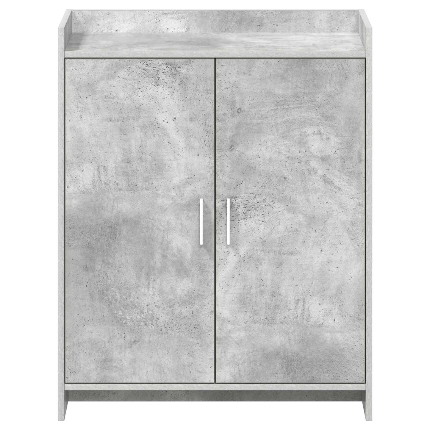 Schoenenkast Betongrijs 73,5 x 36 x 92 cm Bewerkt hout