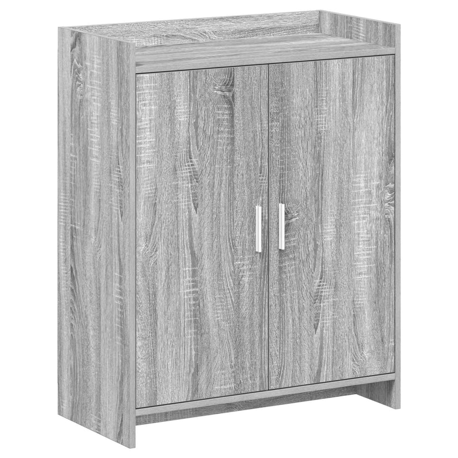 Schoenenkast Grijs Sonoma 73,5 x 36 x 92 cm Bewerkt hout