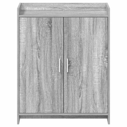 Schoenenkast Grijs Sonoma 73,5 x 36 x 92 cm Bewerkt hout