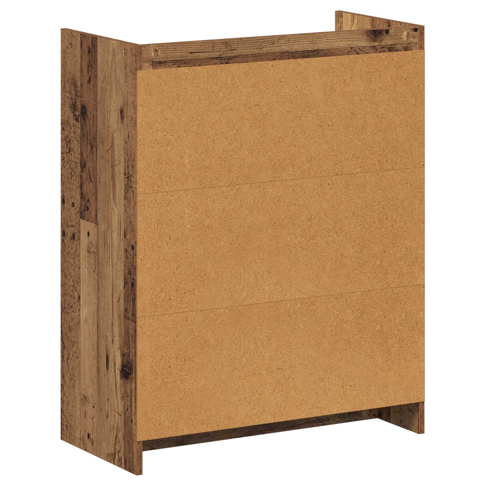 Schoenenkast met opslag Oud hout 73,5 x 36 x 92 cm Bewerkt hout