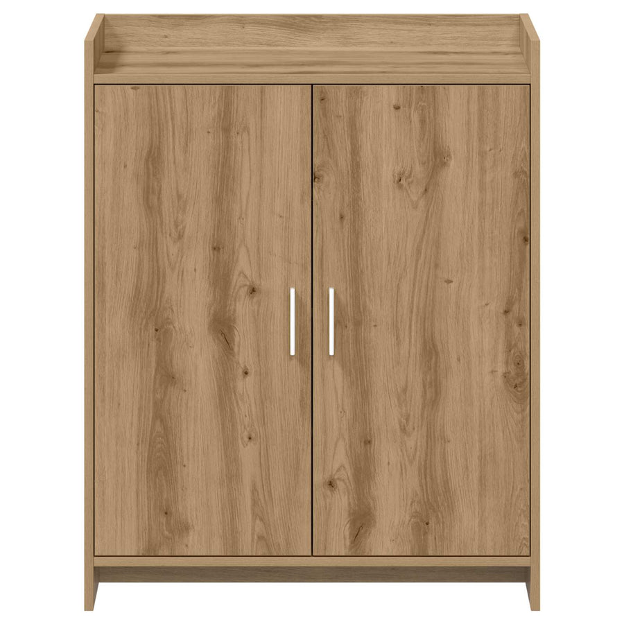 Schoenenkast Artisanaal eiken 73,5 x 36 x 92 cm Bewerkt hout
