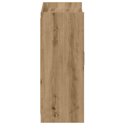 Schoenenkast Artisanaal eiken 73,5 x 36 x 92 cm Bewerkt hout