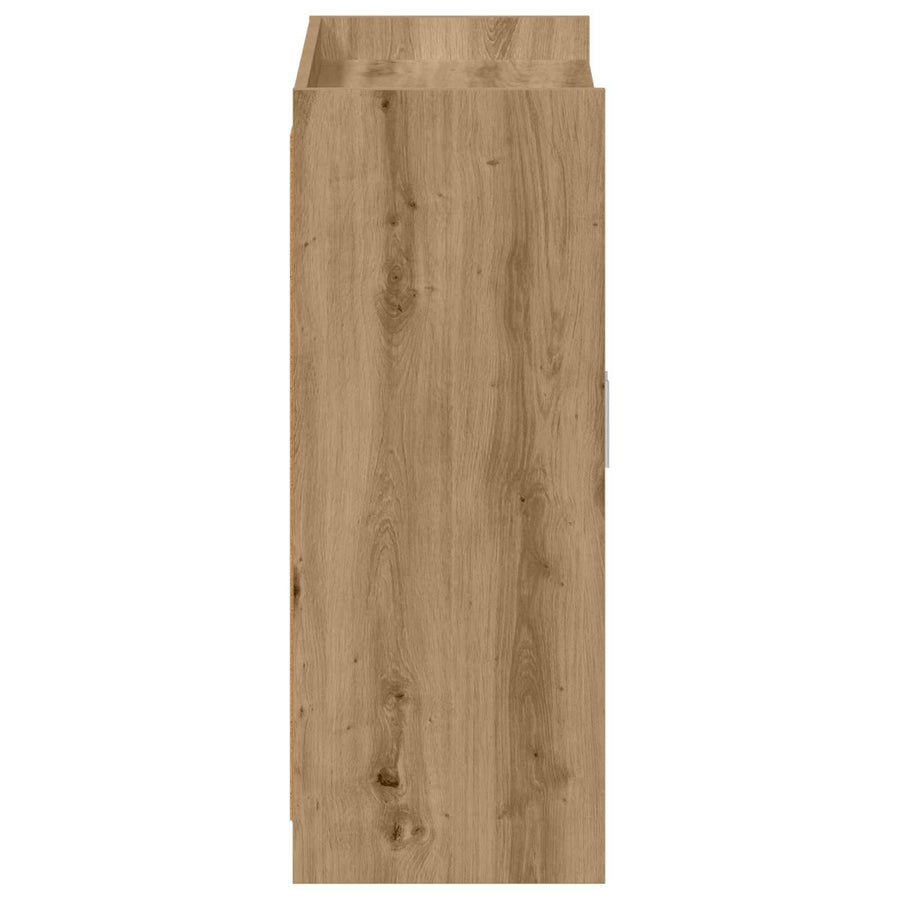 Schoenenkast Artisanaal eiken 73,5 x 36 x 92 cm Bewerkt hout