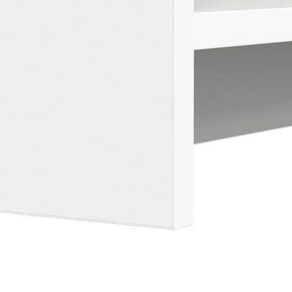 Schoenenkast met opslag Wit 73,5 x 36 x 92 cm Bewerkt hout