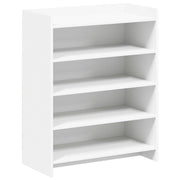 Schoenenkast wit 73,5x36x92 cm bewerkt hout