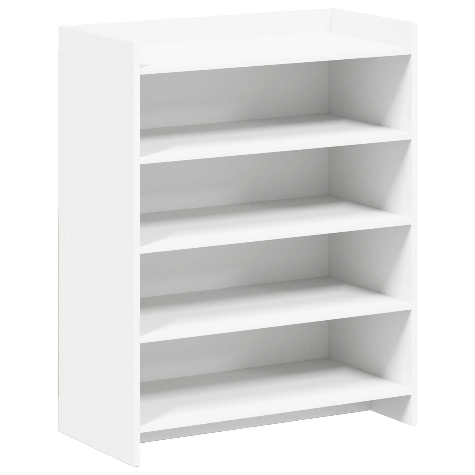 Schoenenkast met opslag Wit 73,5 x 36 x 92 cm Bewerkt hout