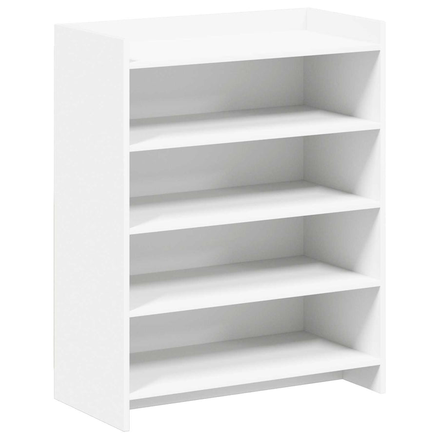 Schoenenkast met opslag Wit 73,5 x 36 x 92 cm Bewerkt hout