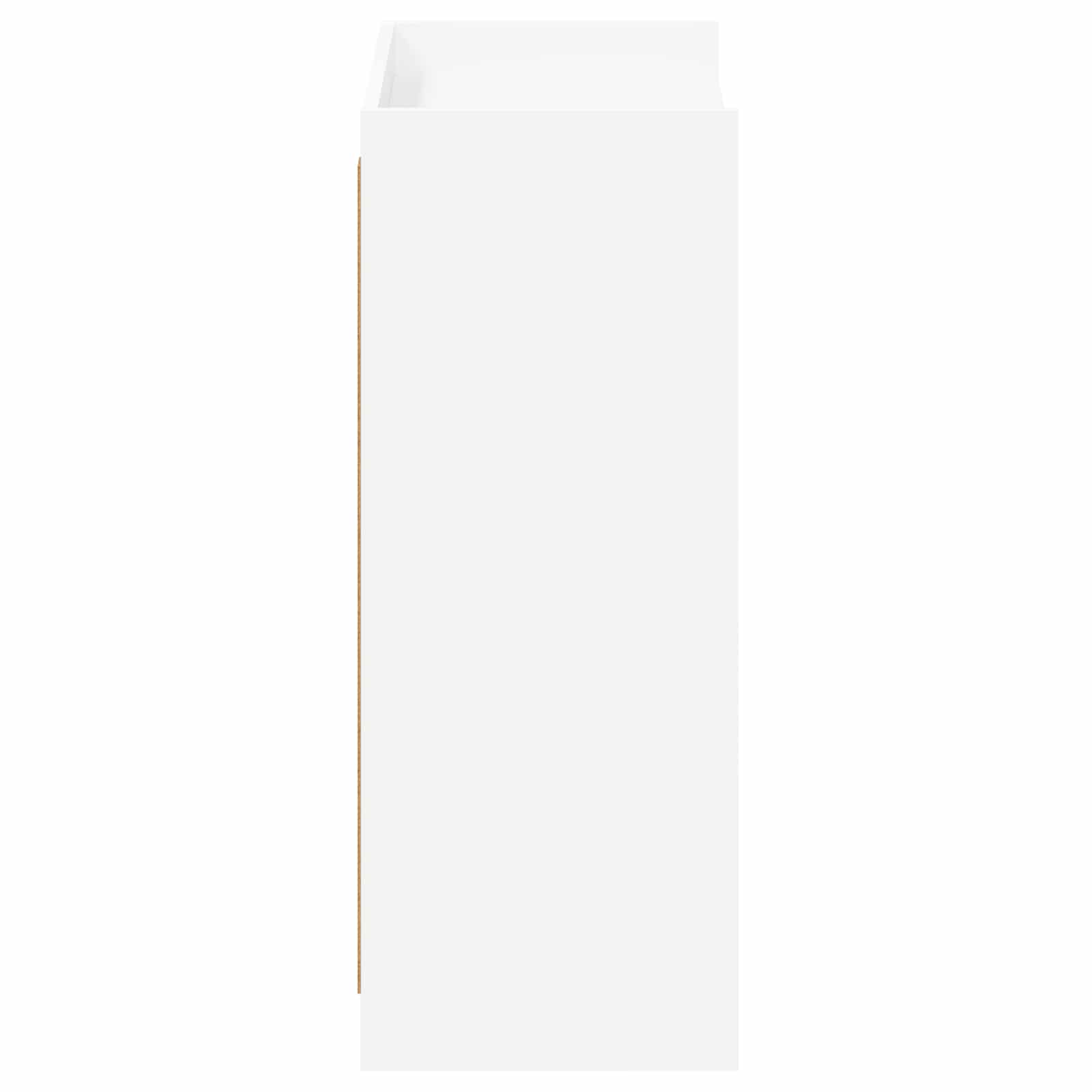 Schoenenkast met opslag Wit 73,5 x 36 x 92 cm Bewerkt hout