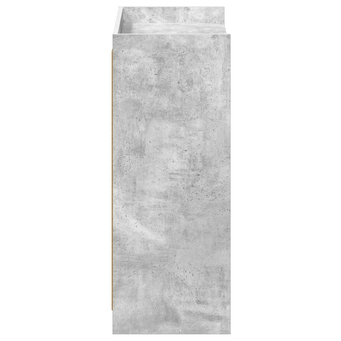 Schoenenkast Betongrijs 73,5 x 36 x 92 cm Bewerkt hout