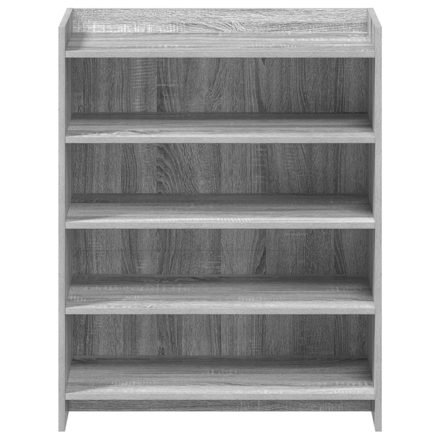 Schoenenkast Grijs Sonoma 73,5 x 36 x 92 cm Bewerkt hout