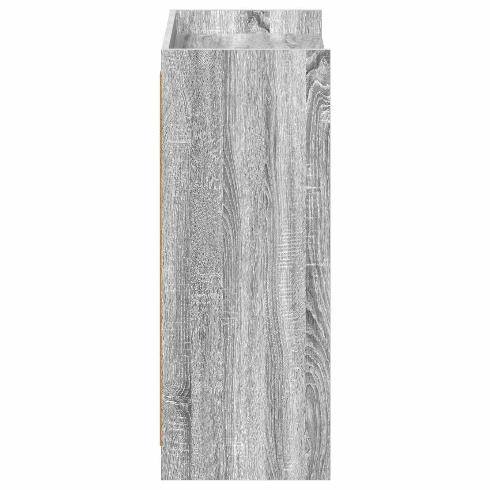 Schoenenkast Grijs Sonoma 73,5 x 36 x 92 cm Bewerkt hout