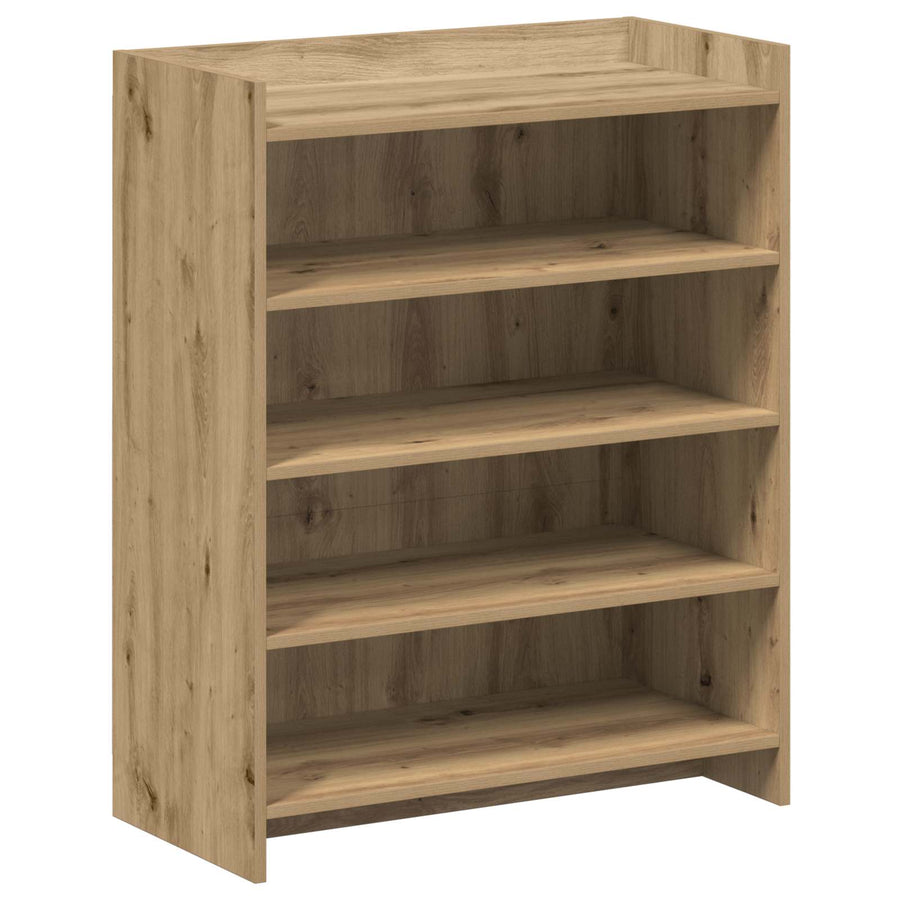 Schoenenkast Artisanaal eiken 73,5 x 36 x 92 cm Bewerkt hout