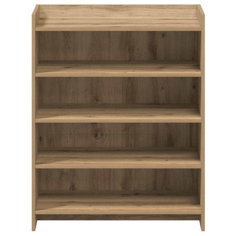 Schoenenkast Artisanaal eiken 73,5 x 36 x 92 cm Bewerkt hout