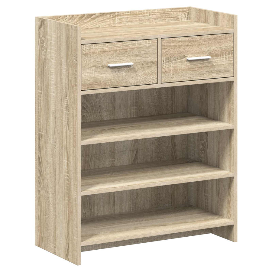 Schoenenkast Sonoma Eiken 73,5 x 36 x 92 cm Bewerkt hout