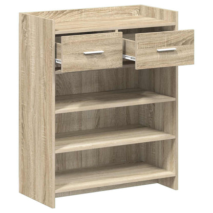 Schoenenkast Sonoma Eiken 73,5 x 36 x 92 cm Bewerkt hout
