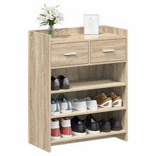Schoenenkast Sonoma Eiken 73,5 x 36 x 92 cm Bewerkt hout