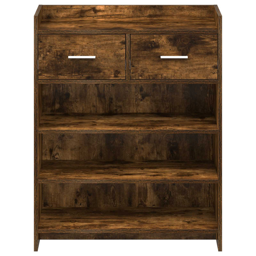 Schoenenkast Gerookt eiken 73,5 x 36 x 92 cm Bewerkt hout