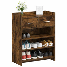 Schoenenkast Gerookt eiken 73,5 x 36 x 92 cm Bewerkt hout