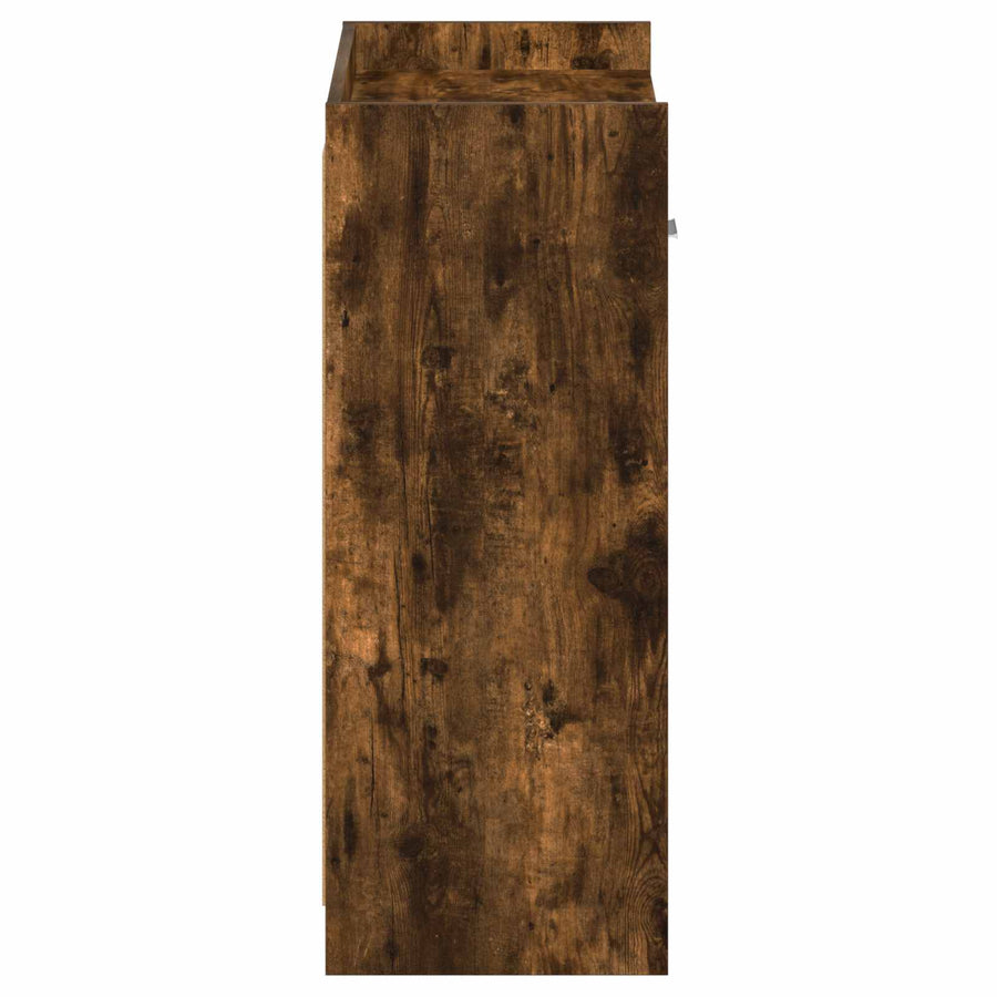 Schoenenkast Gerookt eiken 73,5 x 36 x 92 cm Bewerkt hout