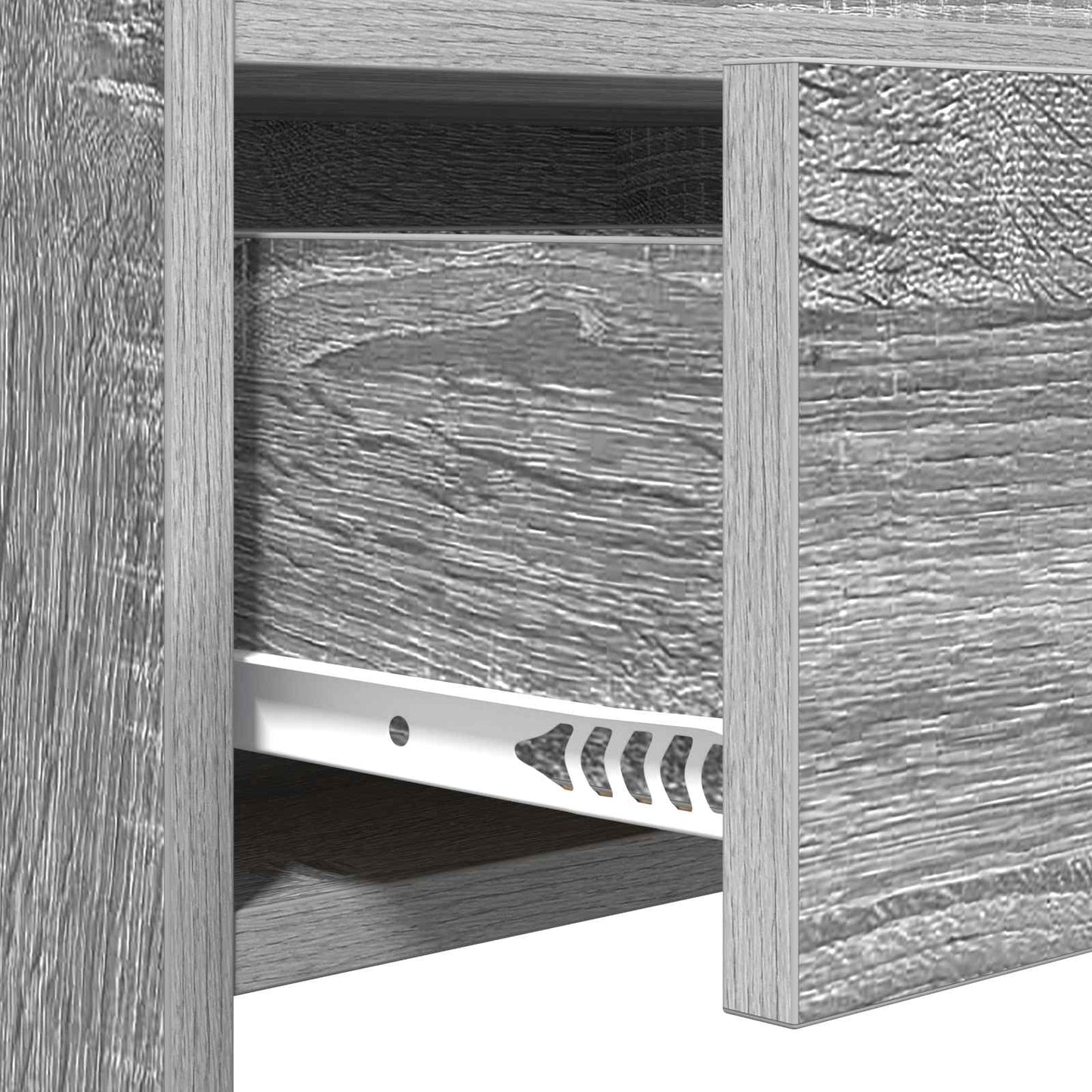 Schoenenkast Grijs Sonoma 73,5 x 36 x 92 cm Bewerkt hout