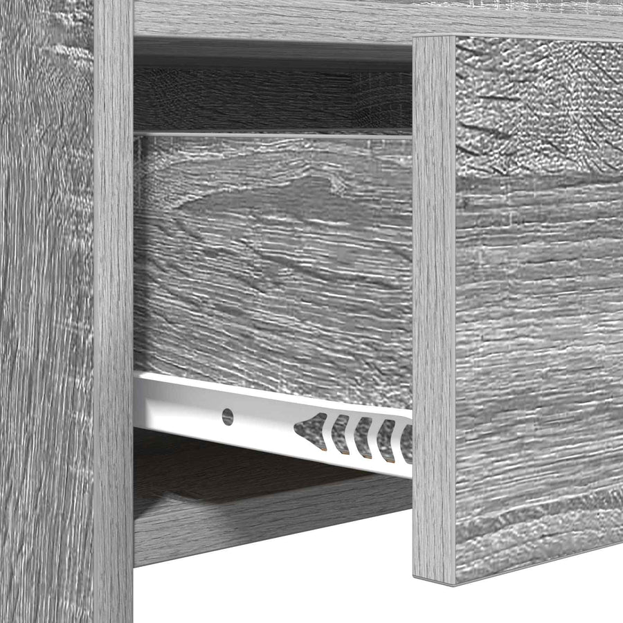 Schoenenkast Grijs Sonoma 73,5 x 36 x 92 cm Bewerkt hout