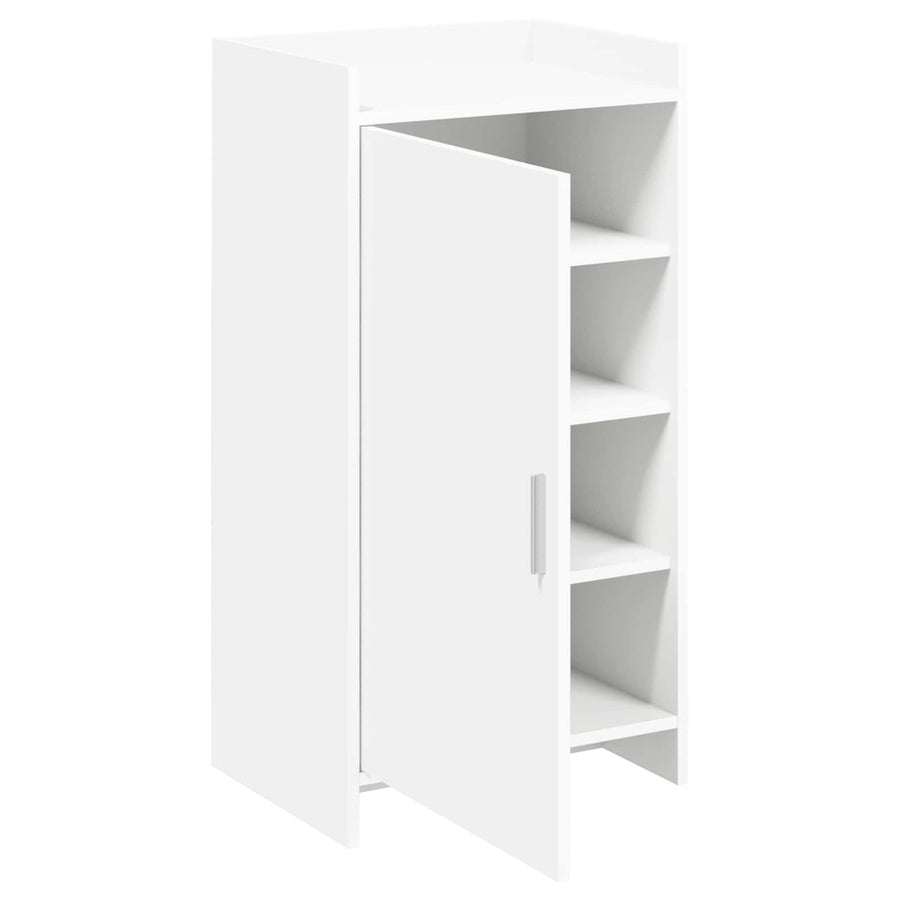Schoenenkast met opslag Wit 48 x 36 x 92 cm Bewerkt hout