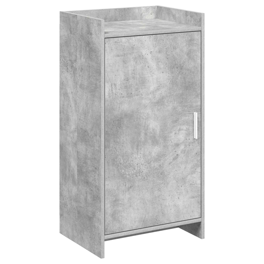Schoenenkast met opslag Betongrijs 48 x 36 x 92 cm Bewerkt hout