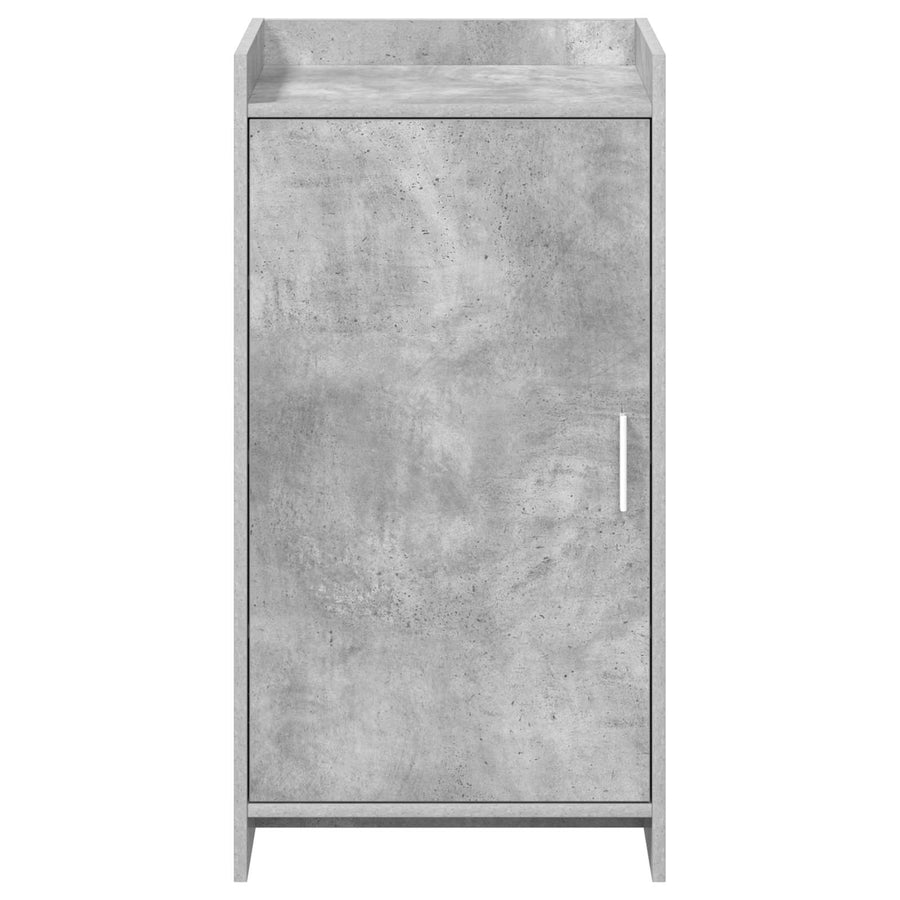 Schoenenkast met opslag Betongrijs 48 x 36 x 92 cm Bewerkt hout