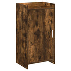 Schoenenkast gerookt eiken 48x36x92 cm