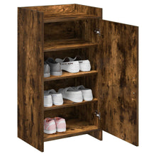 Schoenenkast Gerookt eiken 48 x 36 x 92 cm Bewerkt hout