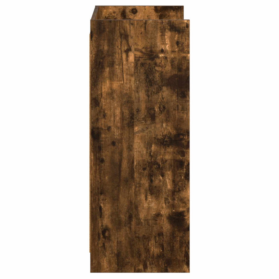 Schoenenkast Gerookt eiken 48 x 36 x 92 cm Bewerkt hout