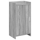 Schoenenkast 48x36x92 cm bewerkt hout grijs