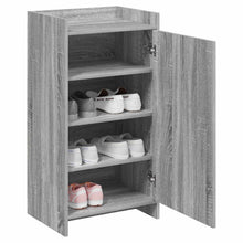 Schoenenkast Grijs Sonoma 48 x 36 x 92 cm Bewerkt hout
