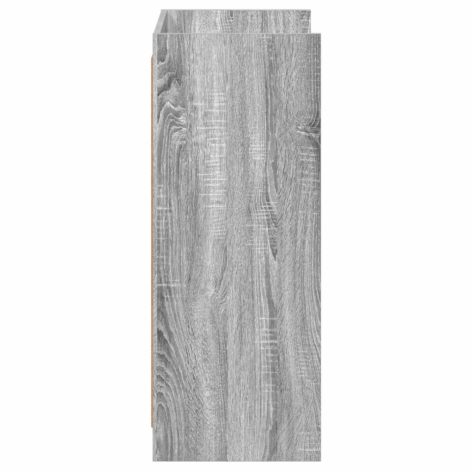 Schoenenkast Grijs Sonoma 48 x 36 x 92 cm Bewerkt hout