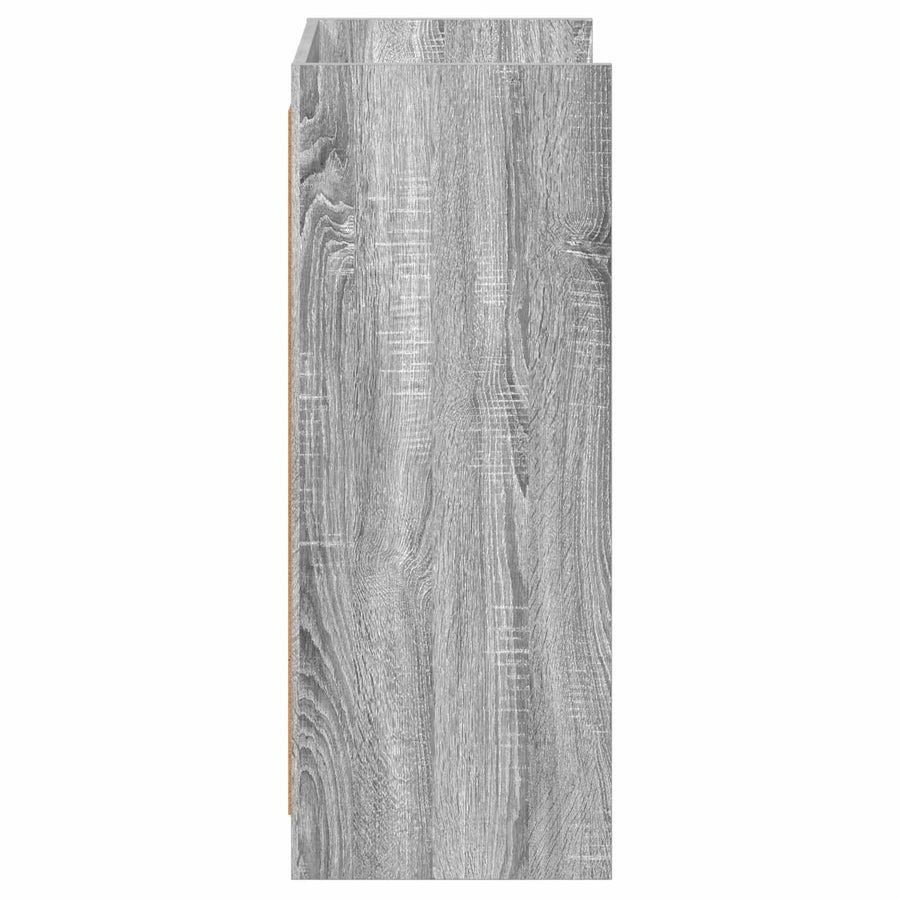 Schoenenkast Grijs Sonoma 48 x 36 x 92 cm Bewerkt hout
