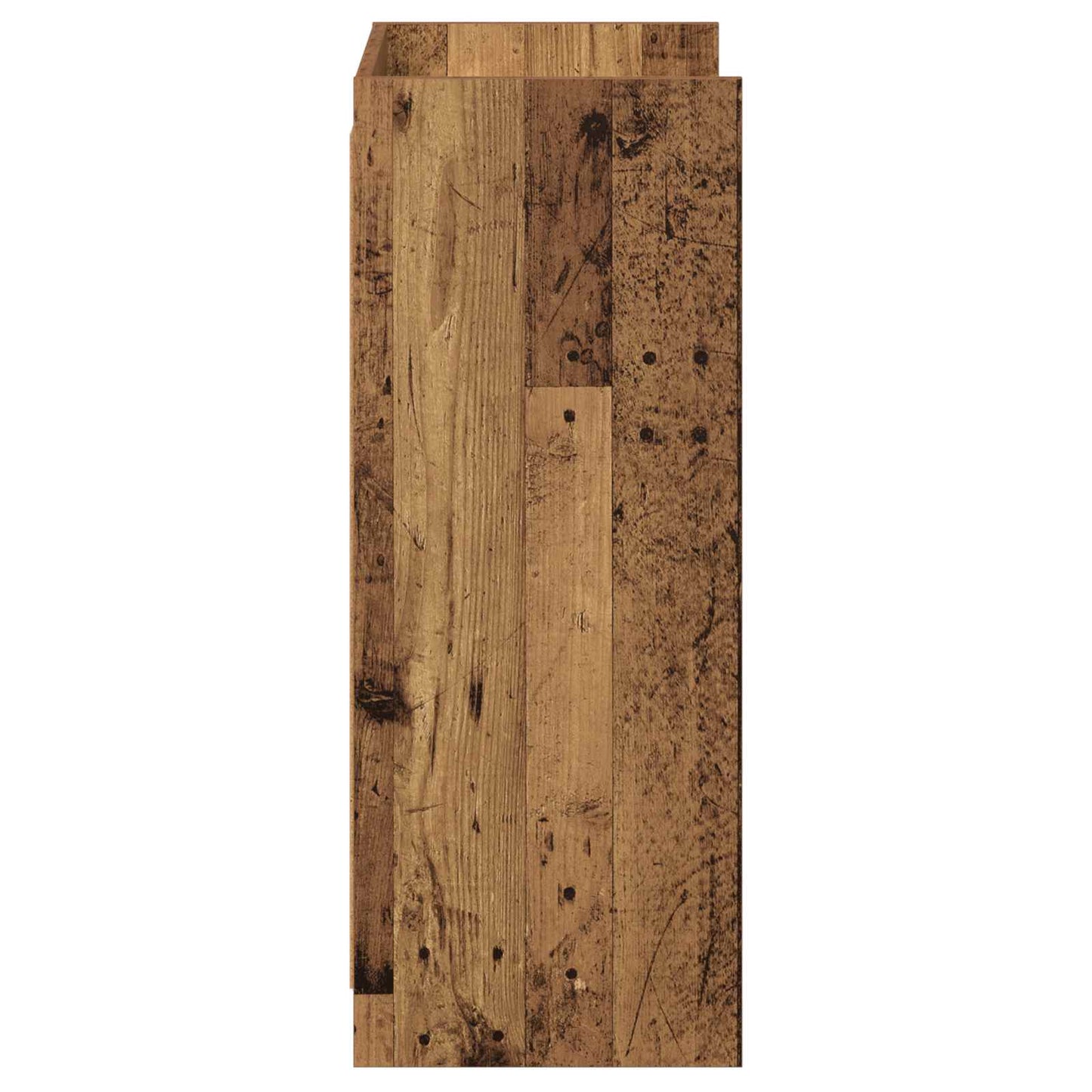 Schoenenkast met opslag Oud hout 48 x 36 x 92 cm Bewerkt hout