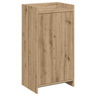 Schoenenkast artisanaal eiken 48x36x92 cm