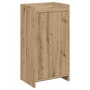 Schoenenkast artisanaal eiken 48x36x92 cm