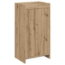 Schoenenkast Artisanaal eiken 48 x 36 x 92 cm Bewerkt hout