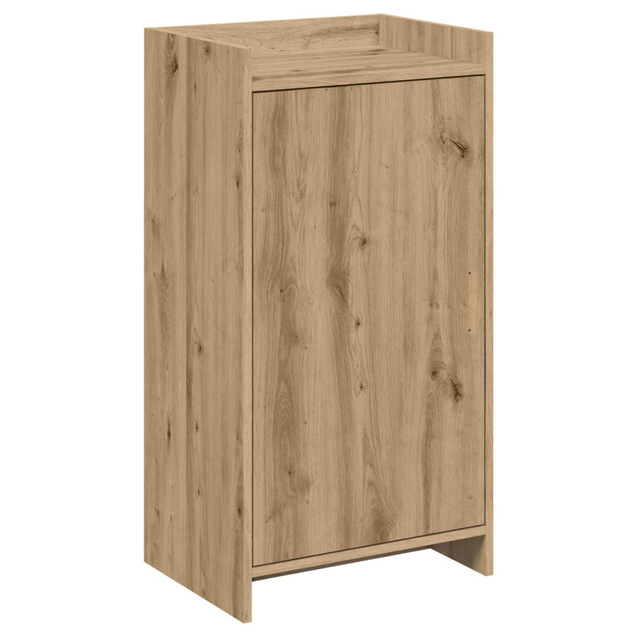 Schoenenkast Artisanaal eiken 48 x 36 x 92 cm Bewerkt hout