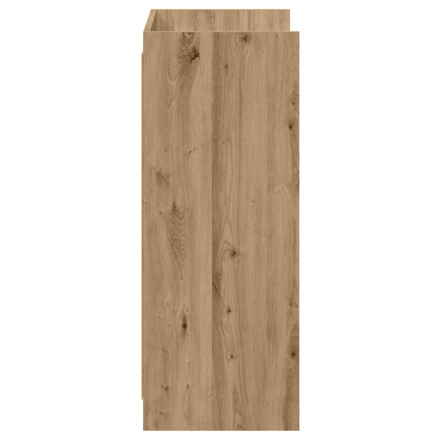 Schoenenkast Artisanaal eiken 48 x 36 x 92 cm Bewerkt hout