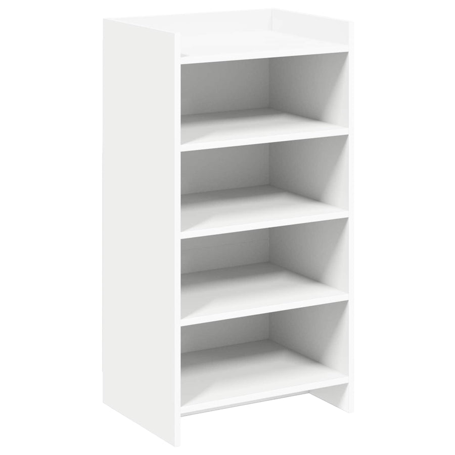 Schoenenkast met opslag Wit 48 x 36 x 92 cm Bewerkt hout