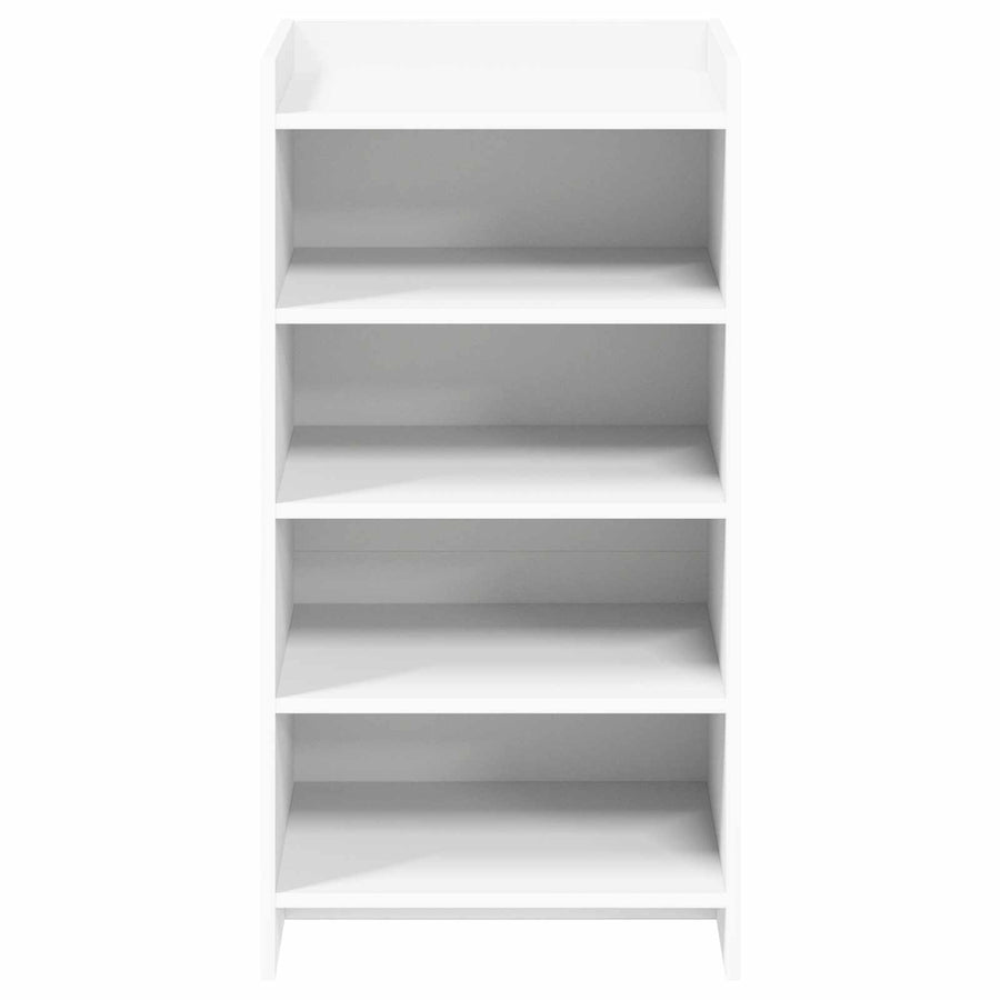 Schoenenkast met opslag Wit 48 x 36 x 92 cm Bewerkt hout
