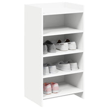 Schoenenkast met opslag Wit 48 x 36 x 92 cm Bewerkt hout