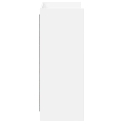 Schoenenkast met opslag Wit 48 x 36 x 92 cm Bewerkt hout