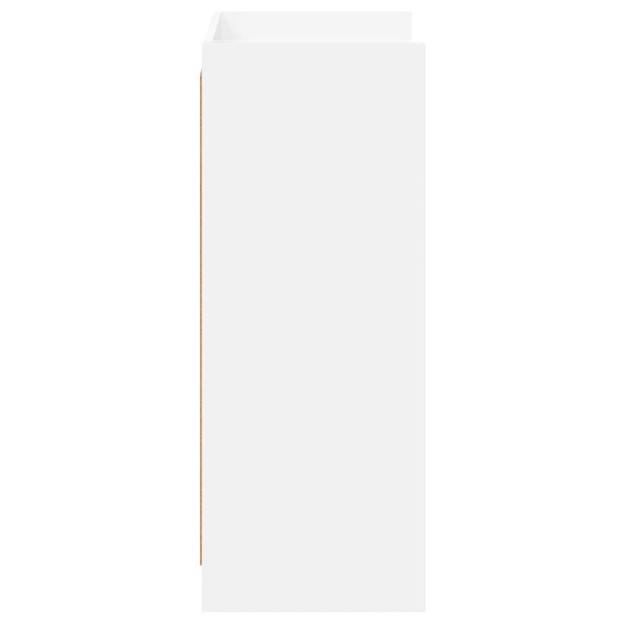 Schoenenkast met opslag Wit 48 x 36 x 92 cm Bewerkt hout